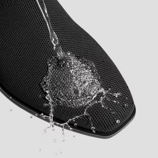 Botas impermeables elegantes slip-on para mujer