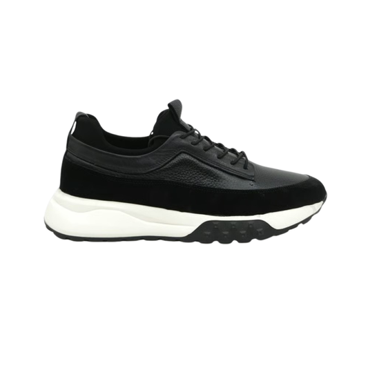 Sneakers de Piel Auténtica con Suela Elevada®