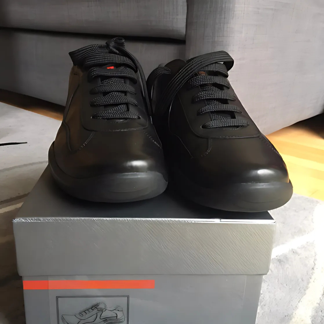 Zapatios de Estilo Deportivo en Cuero para Hombre