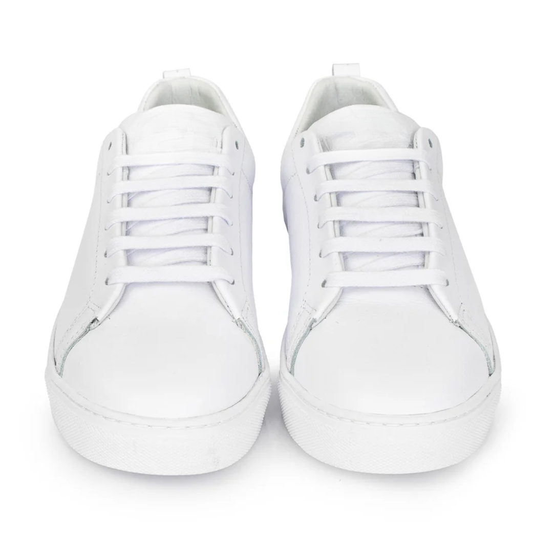 Zapatilla de Cuero con Estilo Urbano para Mujer®