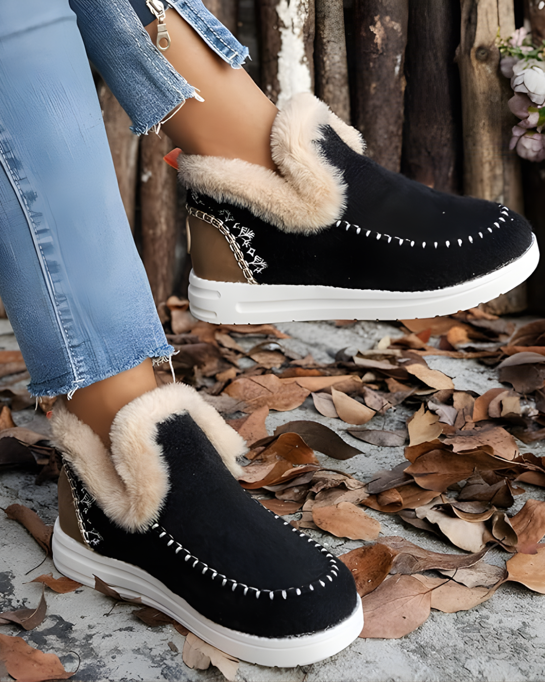 Botas de invierno con aislamiento térmico y seguridad antideslizante para mujer®