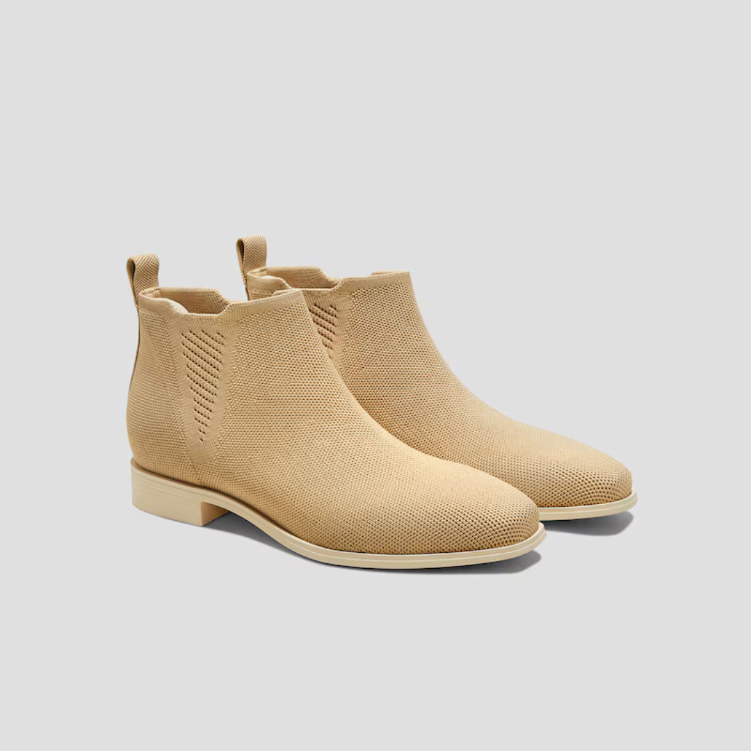 Botas impermeables elegantes slip-on para mujer