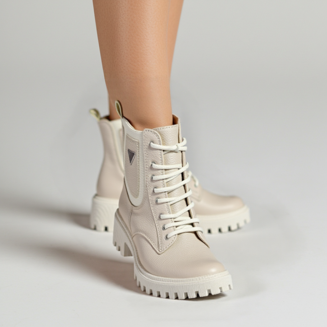 Botas estilo militar para mujer