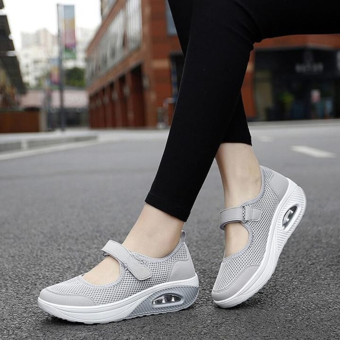 Zapatos de Mujer Cómodos, Antideslizantes y con Cierre de Velcro