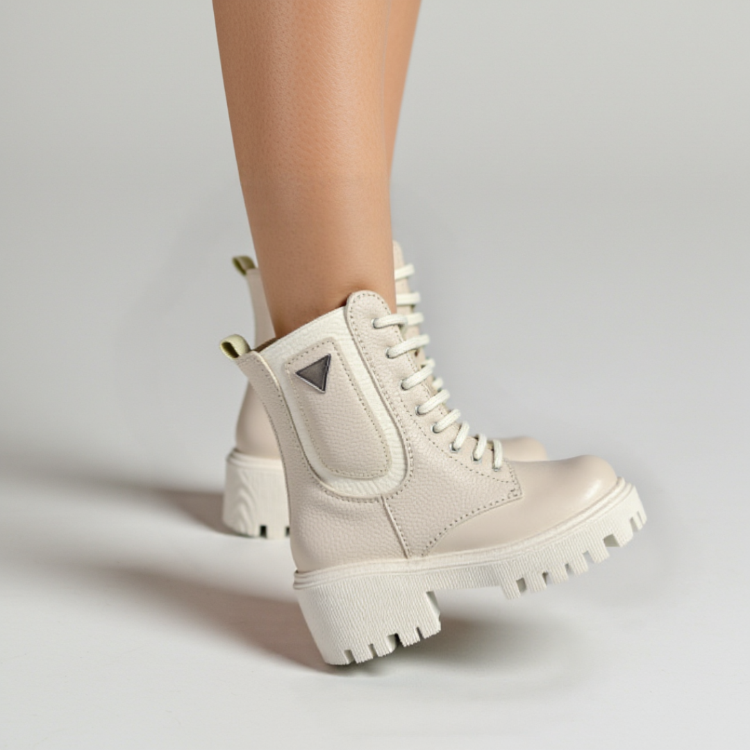 Botas estilo militar para mujer