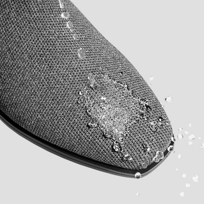 Botas impermeables elegantes slip-on para mujer