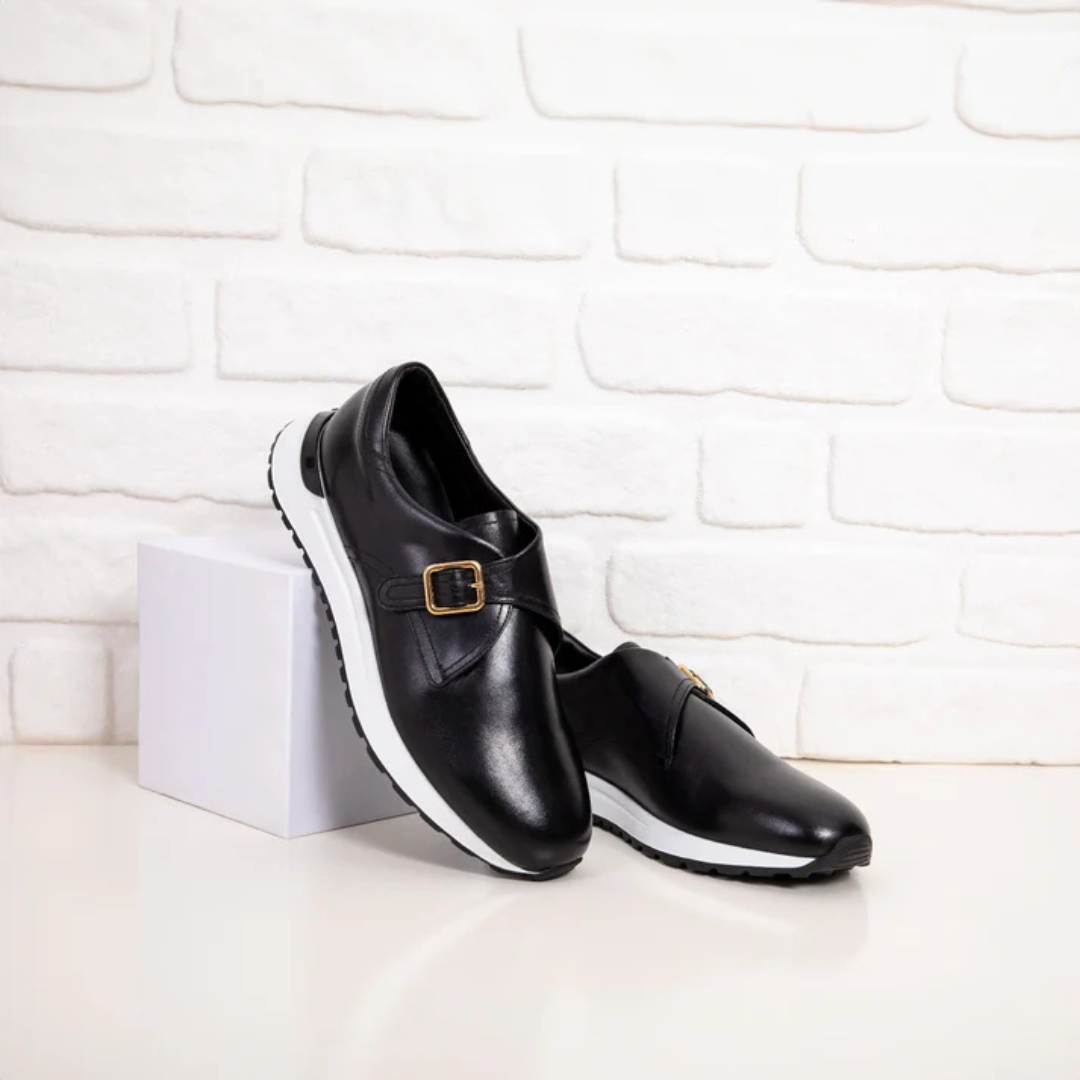 Zapato elegante con hebilla y diseño híbrido para hombre