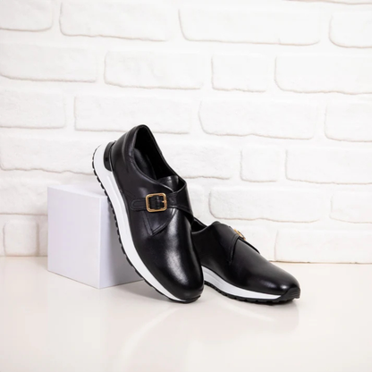 Zapato elegante con hebilla y diseño híbrido para hombre