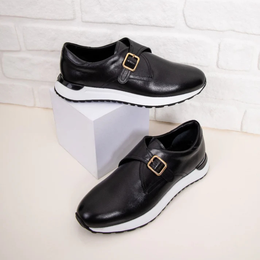 Zapato elegante con hebilla y diseño híbrido para hombre