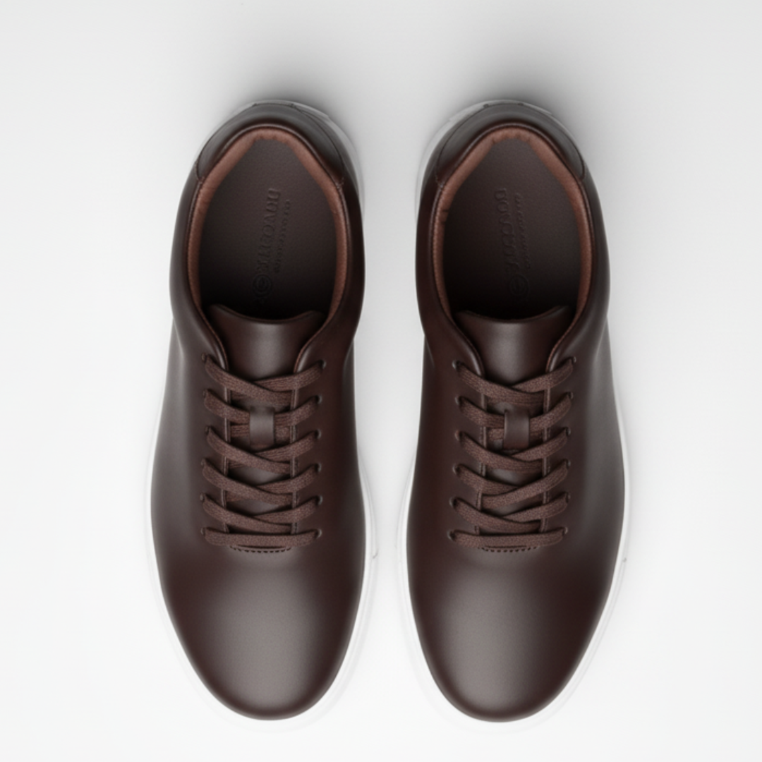 Zapatos de cuero casuales para hombre con suela cómoda®