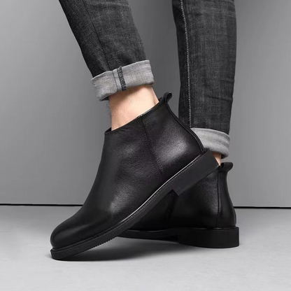 Zapatos de Cuero Antideslizantes para Hombre®