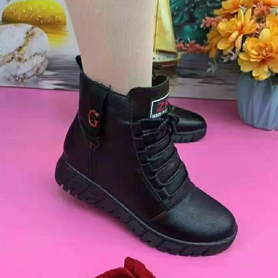 Botas de invierno para mujer con suela antideslizante y forro térmico®