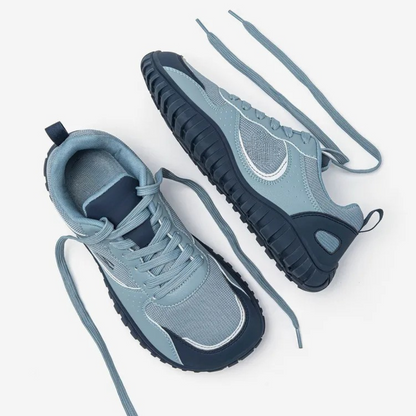 Calzado deportivo unisex transpirable con puntera ancha y suela ortopédica