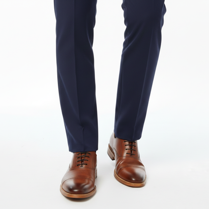 Zapato de Cuero Clásico Masculino Confort y Estilo Versátil