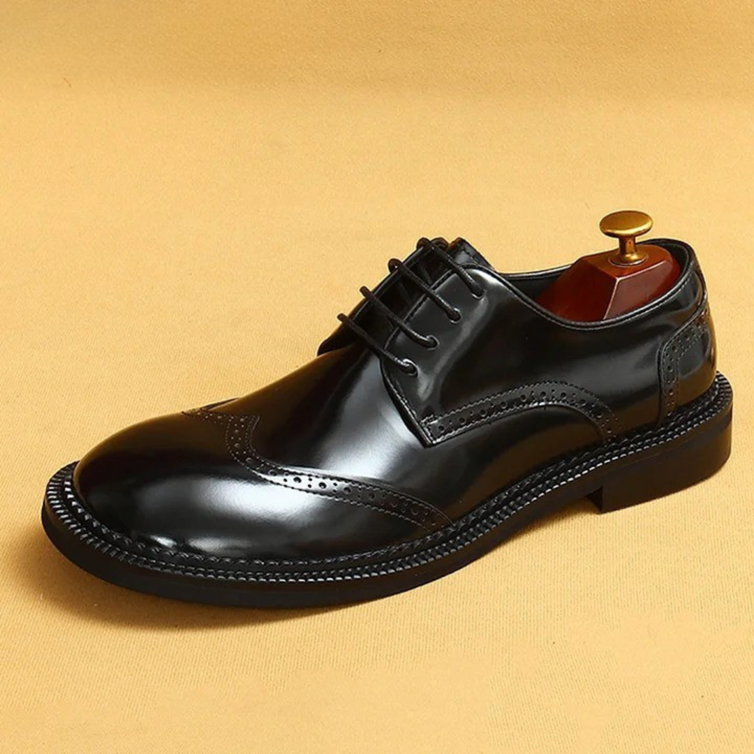 Zapatos brogue de estilo británico con puntera redonda®