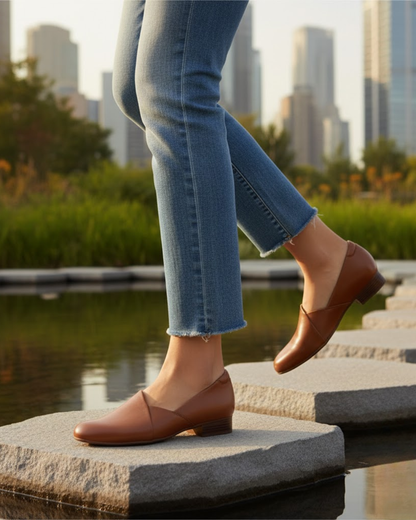 Mocasín Estilizado de Diseño Contemporáneo Para Mujer