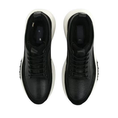 Sneakers de Piel Auténtica con Suela Elevada®