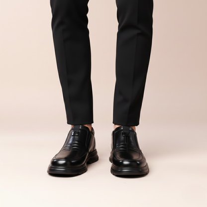 Zapato de Cuero Premium con Interior Térmico para Hombre