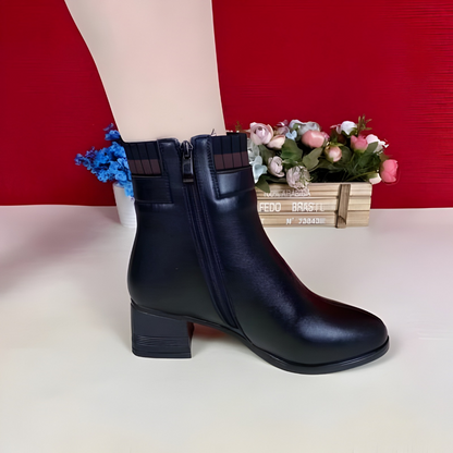 Botas cortas de piel para mujer®