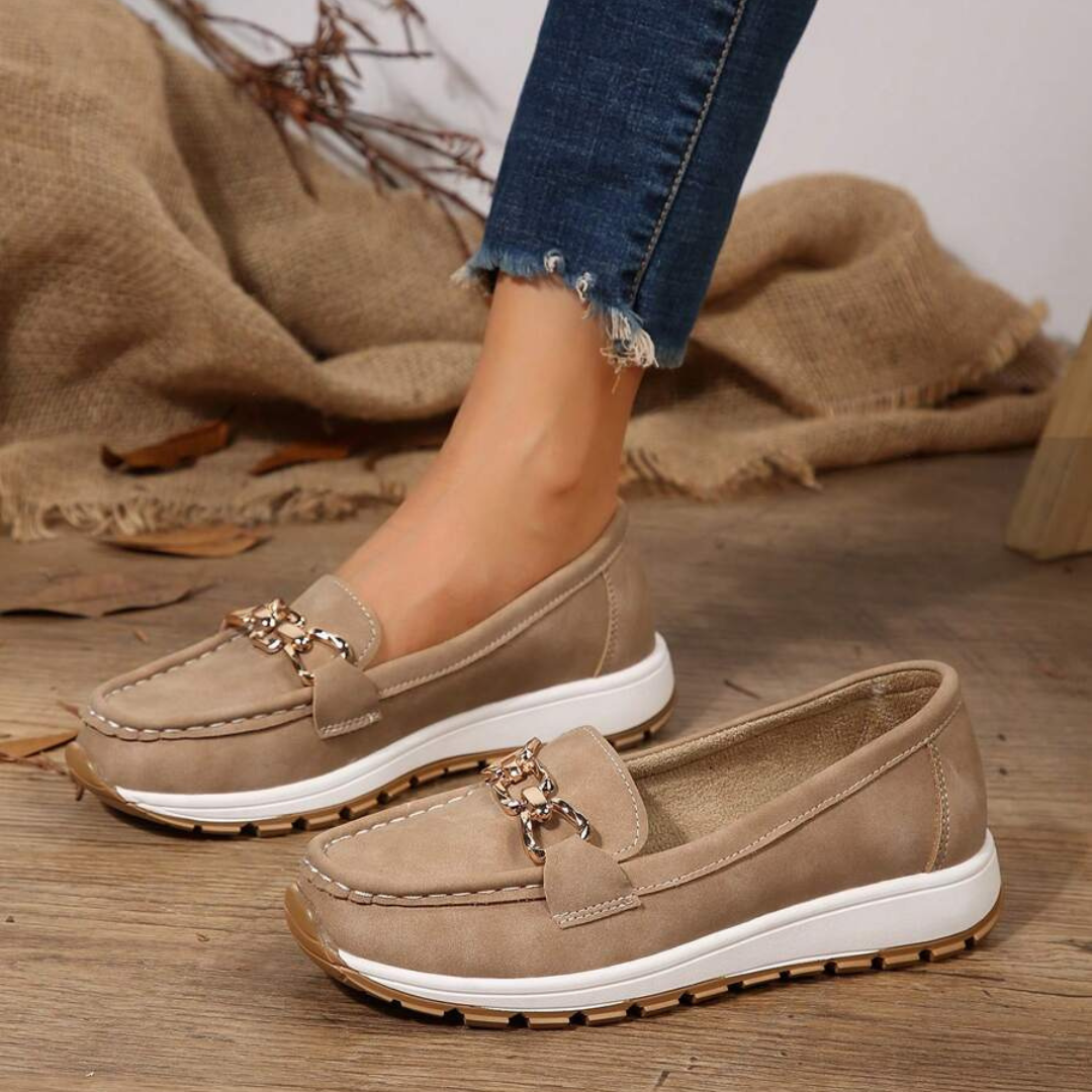 Mocasines de suela gruesa para mujer®