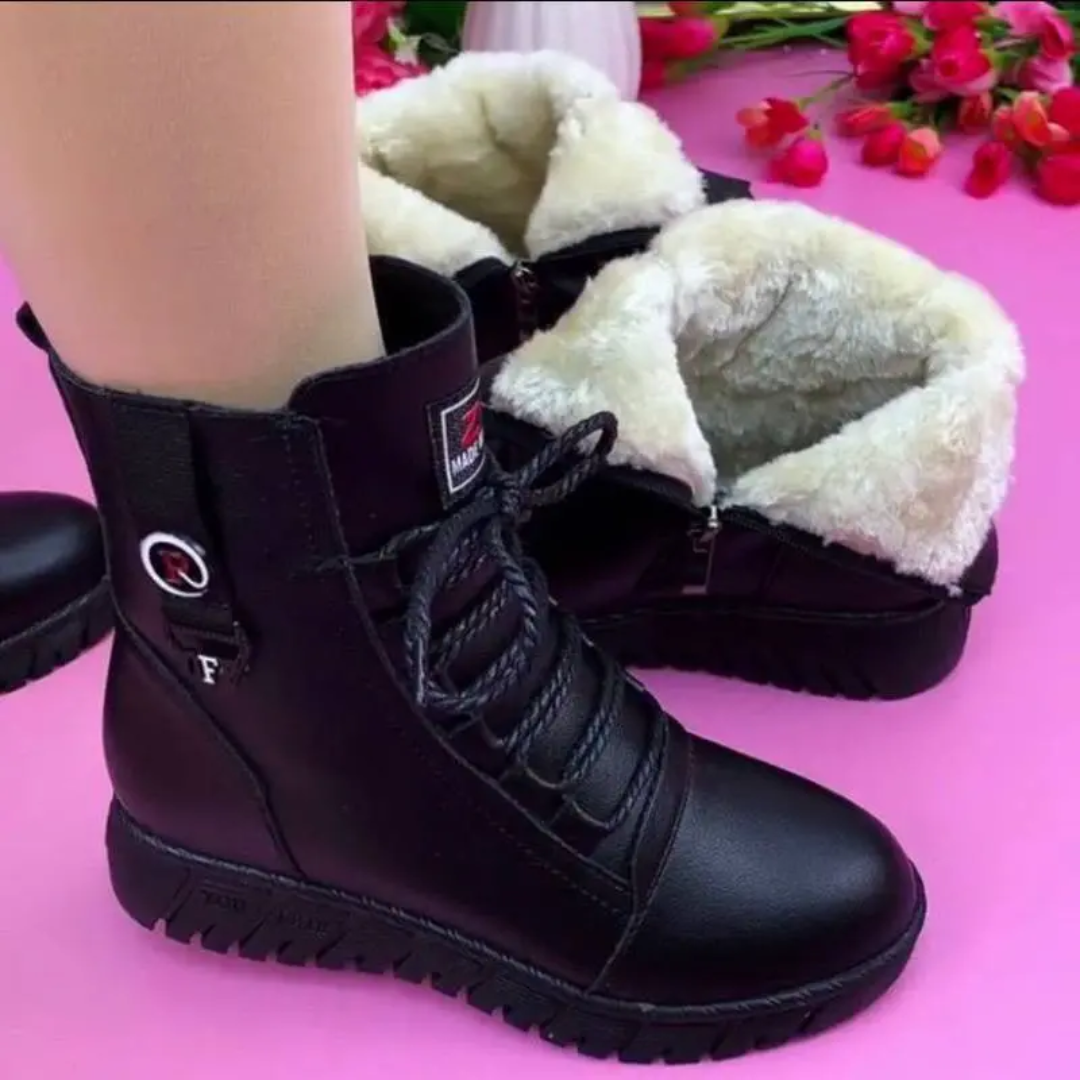 Botas de invierno para mujer con suela antideslizante y forro térmico®