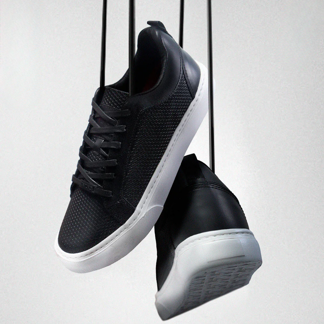 Zapatos Ortopédicos de Cuero Microperforado para Hombre