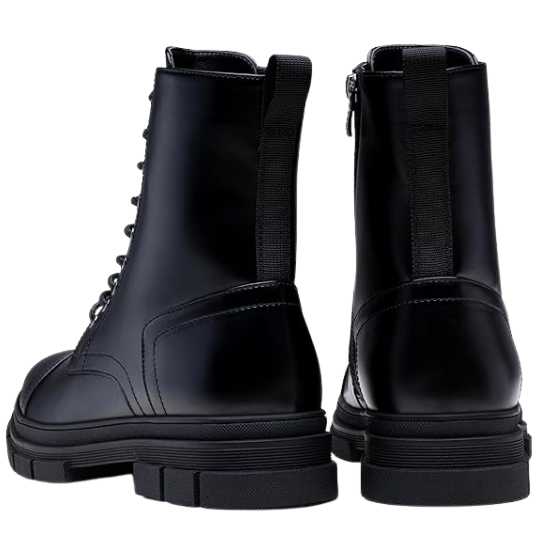 Botas de invierno altas forradas con lana para hombre