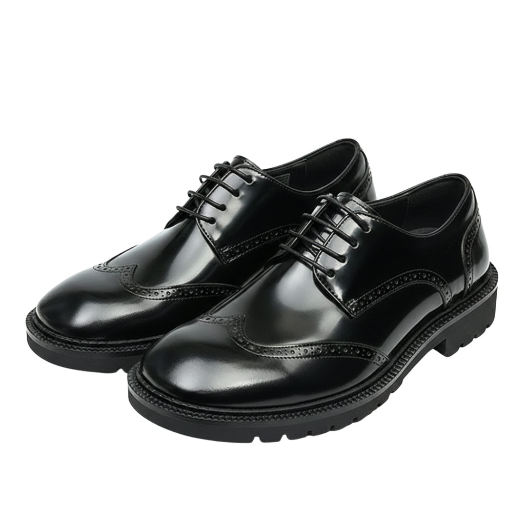 Zapatos brogue de estilo británico con puntera redonda®