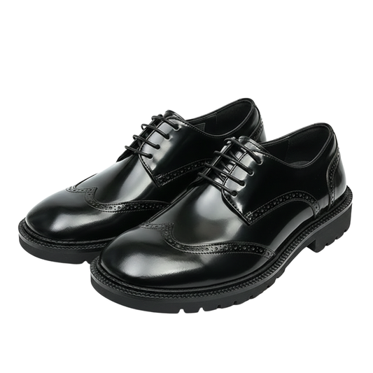 Zapatos brogue de estilo británico con puntera redonda®