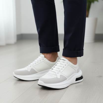 Zapatillas urbanas de diseño minimalista y lujo discreto