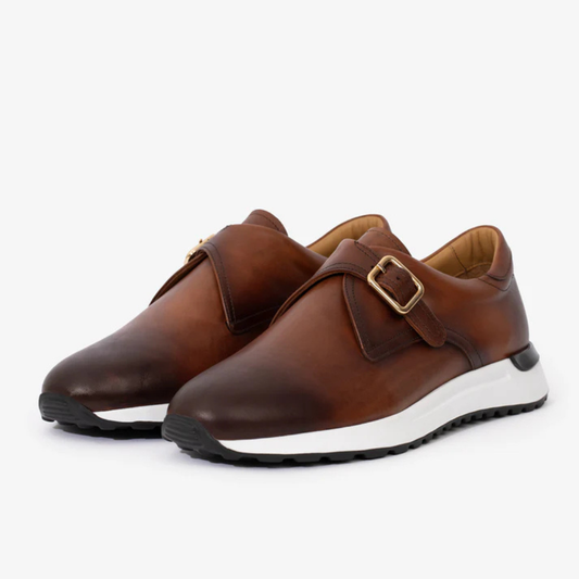 Zapato elegante con hebilla y diseño híbrido para hombre