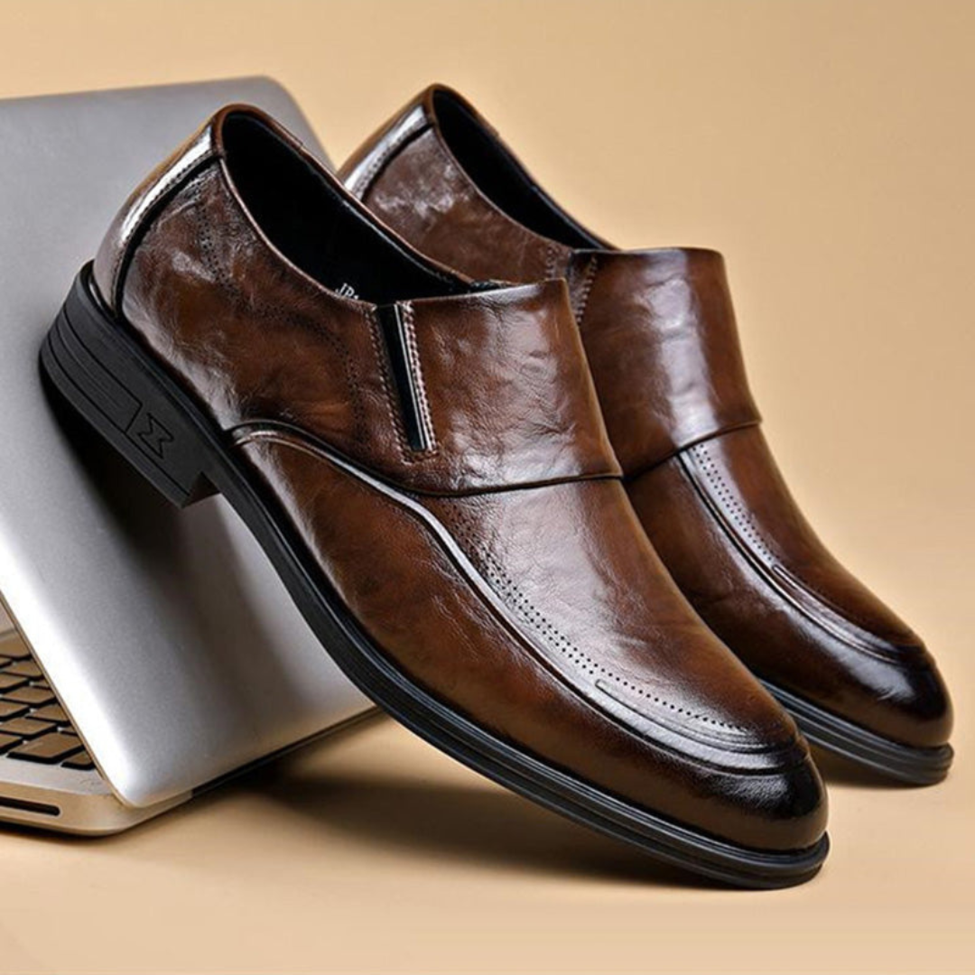 Zapatos de cuero de lujo hechos a mano para hombre®