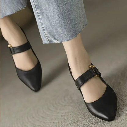 zapatos ortopédicos Cómodos  de tacón medio para mujer®