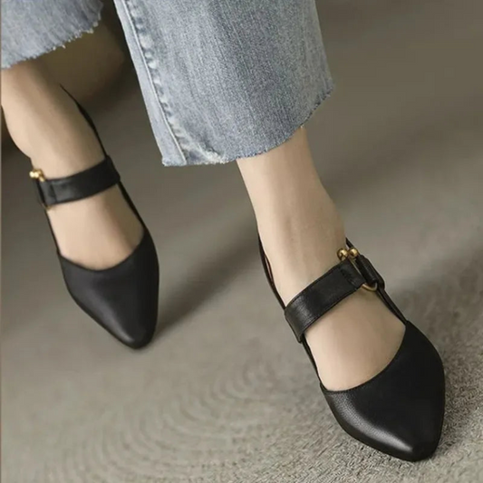 zapatos ortopédicos Cómodos  de tacón medio para mujer