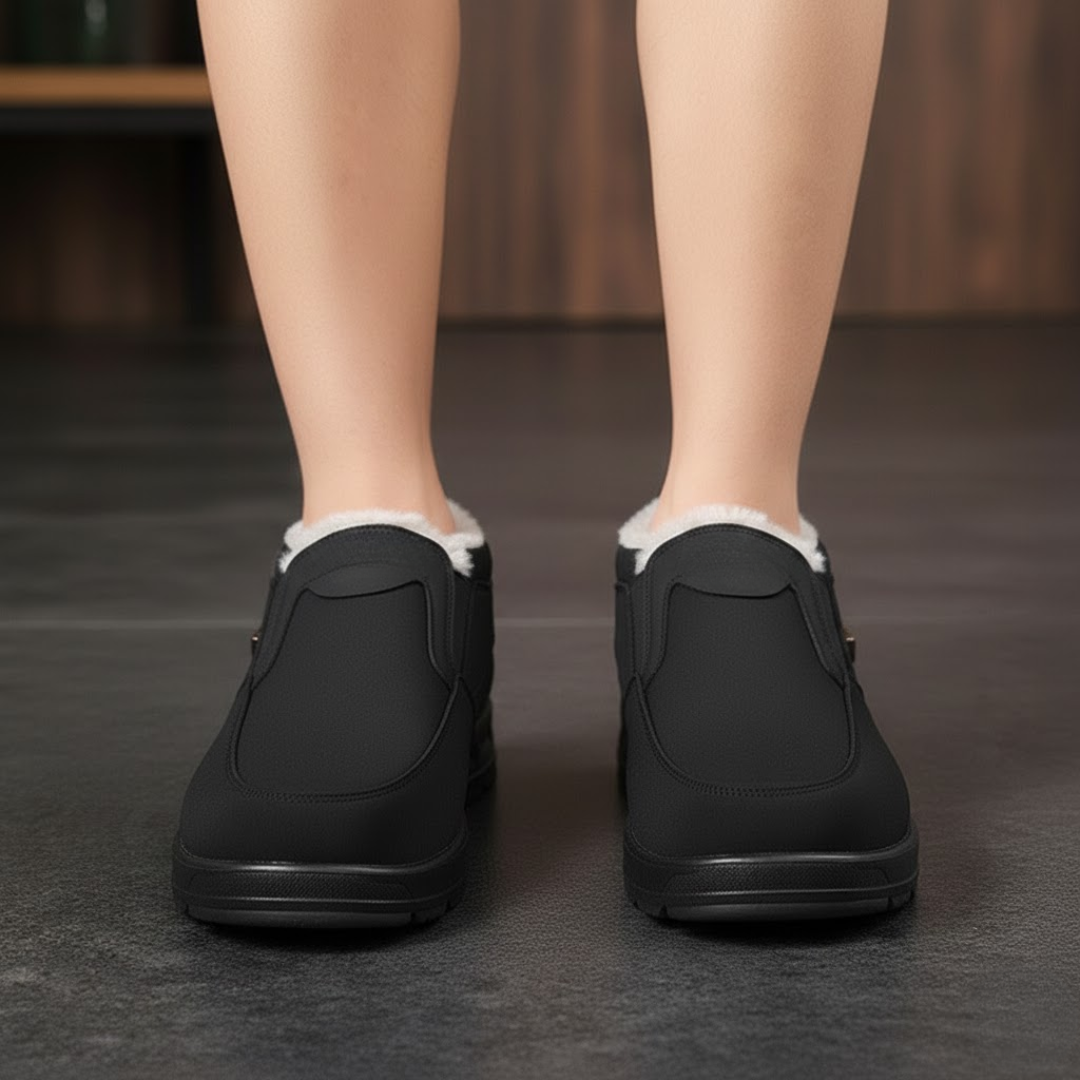 Zapatos de invierno impermeables y acolchados para hombre