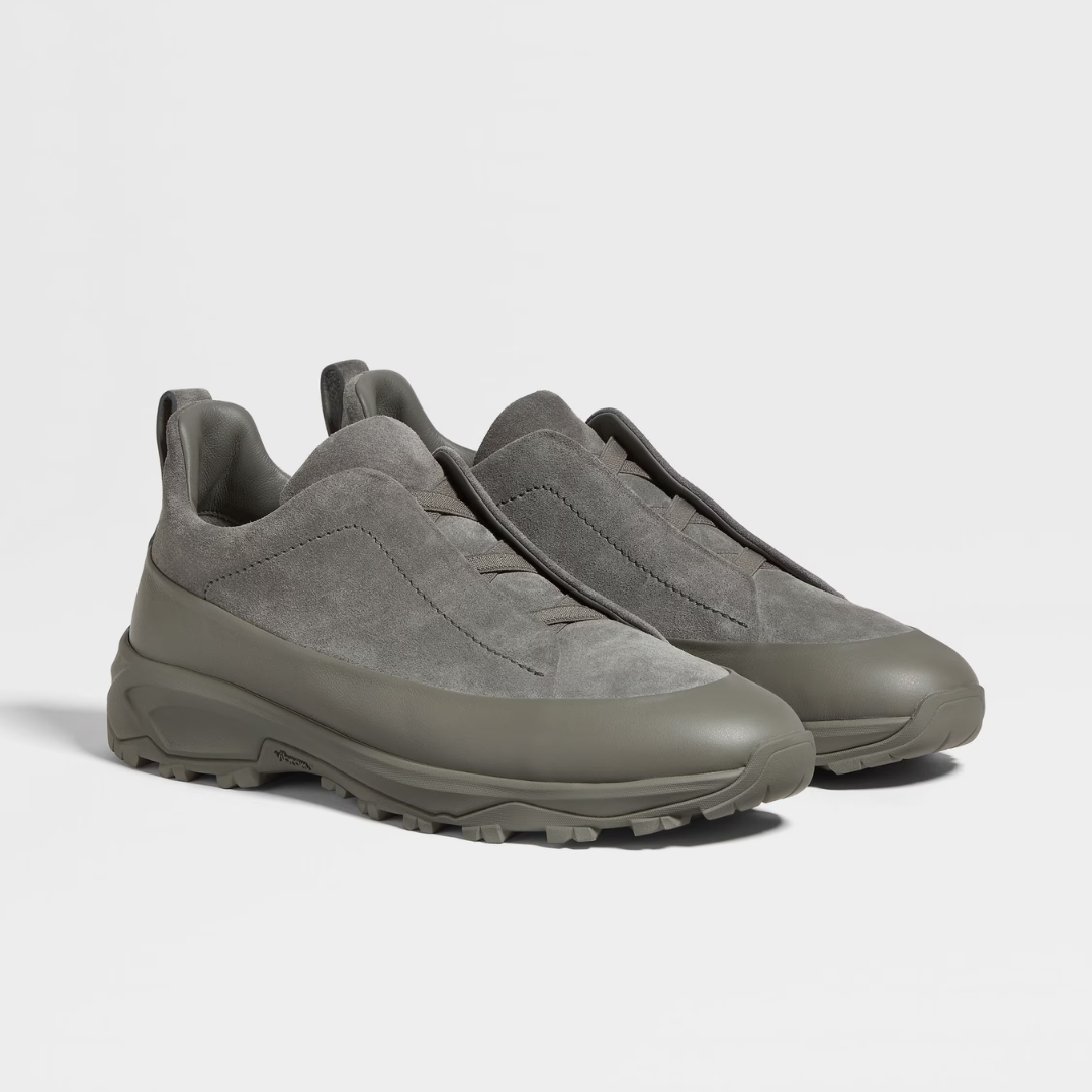 Zapatos de cuero y ante para hombre