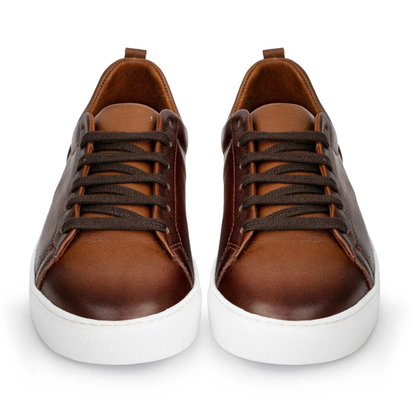 Zapatilla de  Cuero con Estilo Urbano para Mujer®