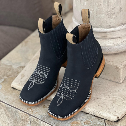 Botas de tela con suela resistente