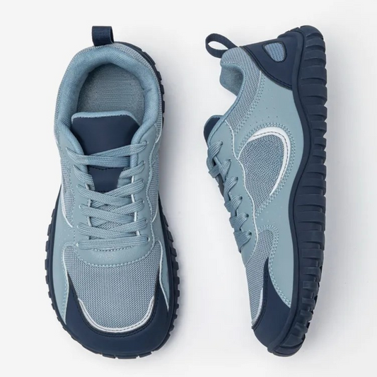 Calzado deportivo unisex transpirable con puntera ancha y suela ortopédica