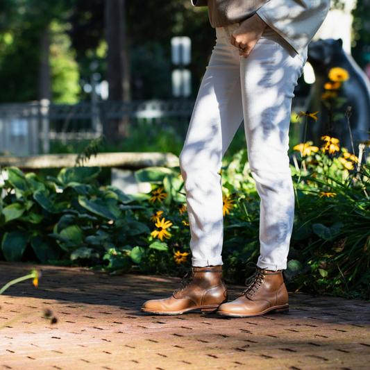 Botas de Cuero con Suelas Ergonómicas para Mujer
