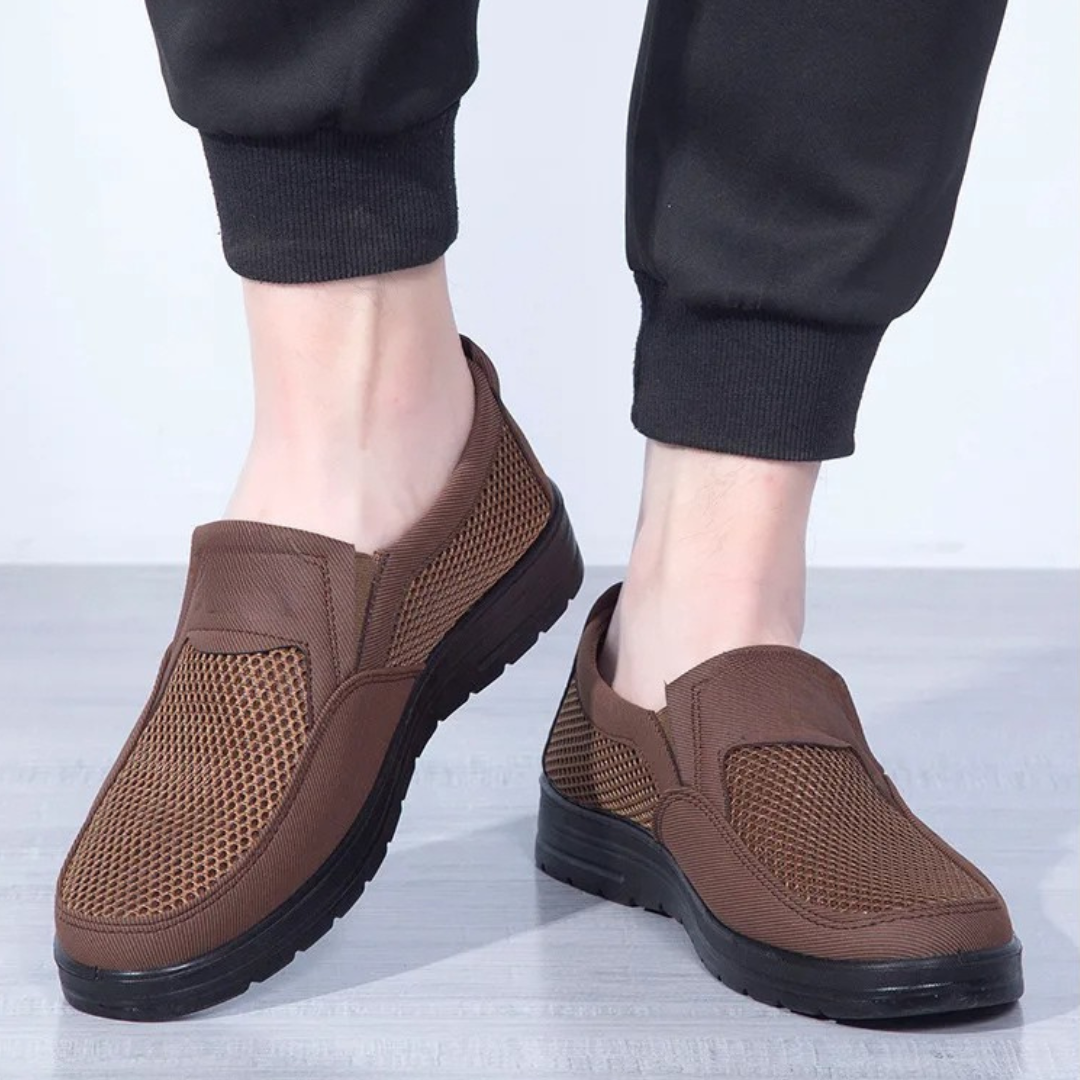Zapatos casuales de tejido transpirable para hombre®