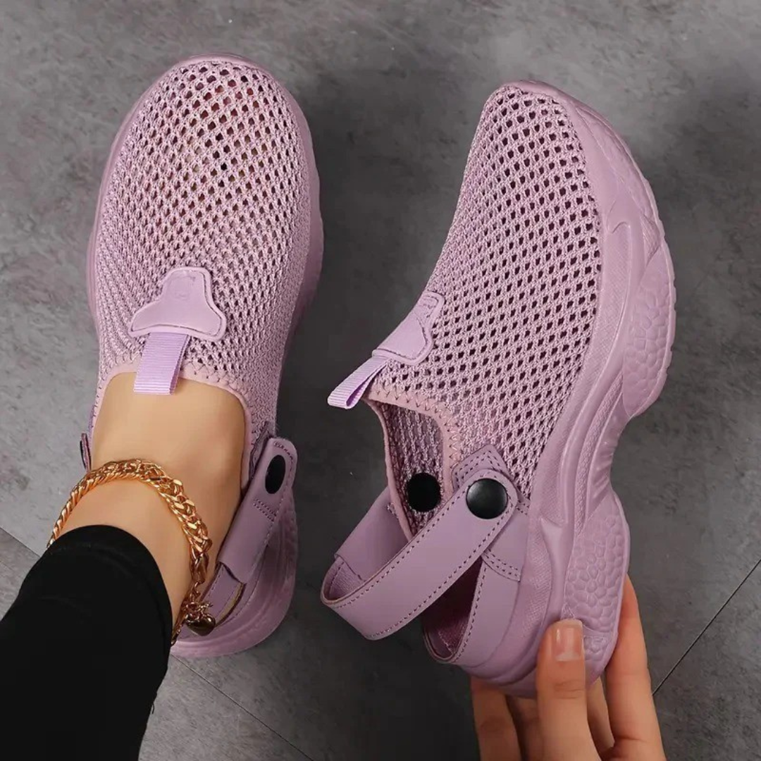 Zapatillas transpirables en malla para mujer®