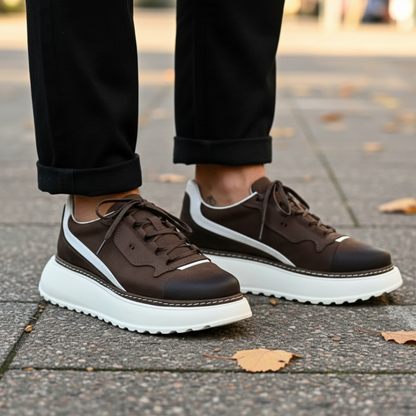 Zapatillas deportivas de estilo urbano con suela ergonómica para hombre