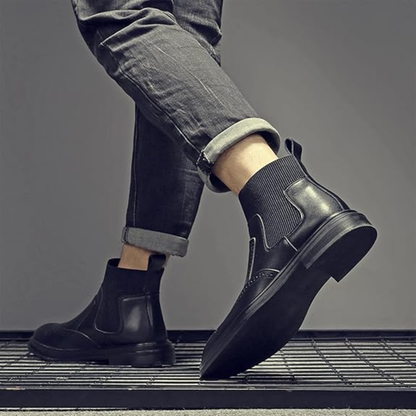 Botas estilo Chelsea con suela elástica y resistente para hombre®