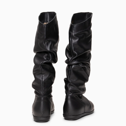 Botas de Caña Alta Arrugada para Mujer®