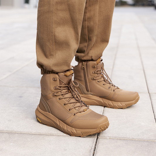Botas Estilo Militar de Senderismo para Hombre
