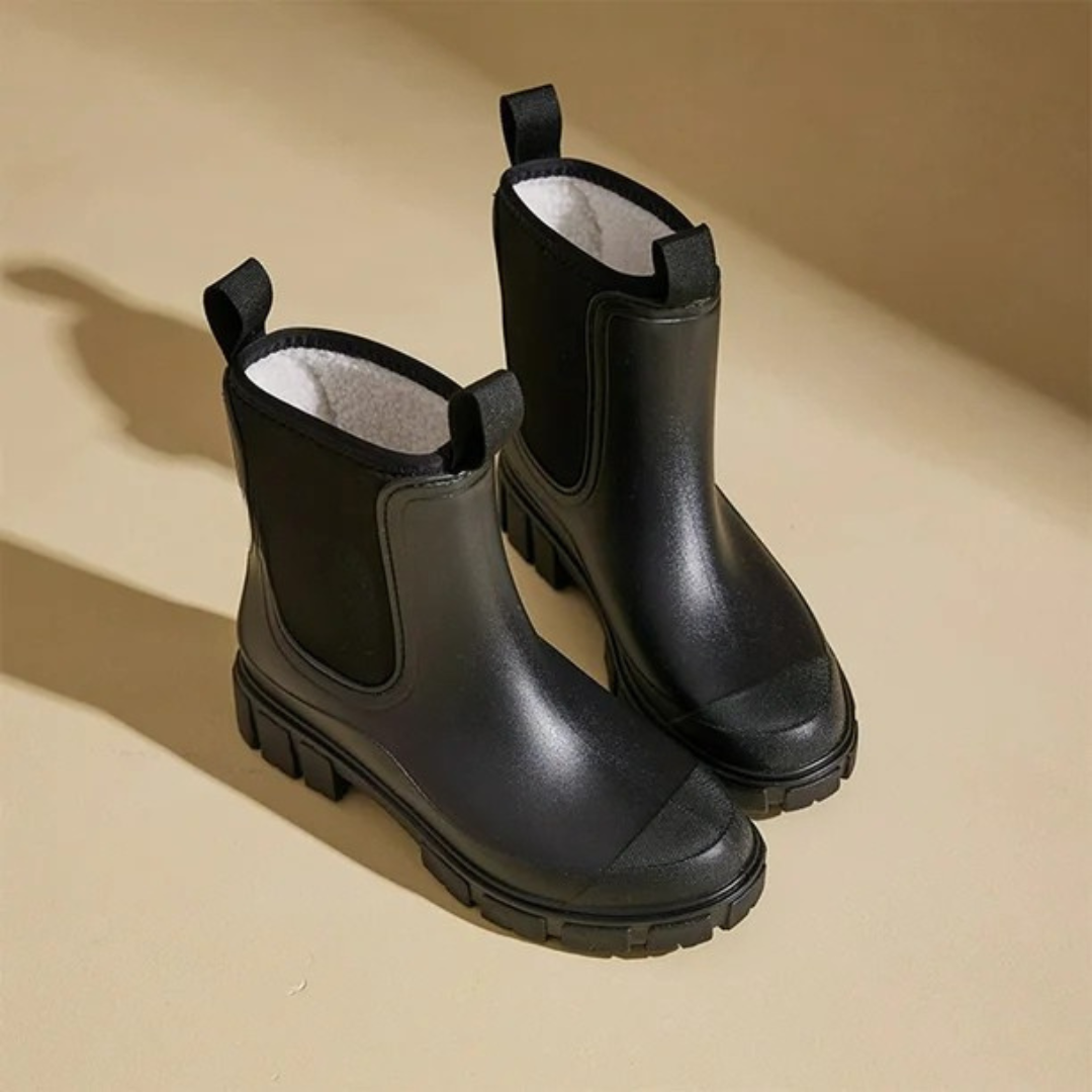 Botas impermeables para mujer con suela antideslizante