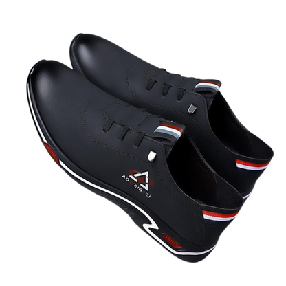 Zapatos Casuales Ortopédicos de Cuero Genuino para Hombre