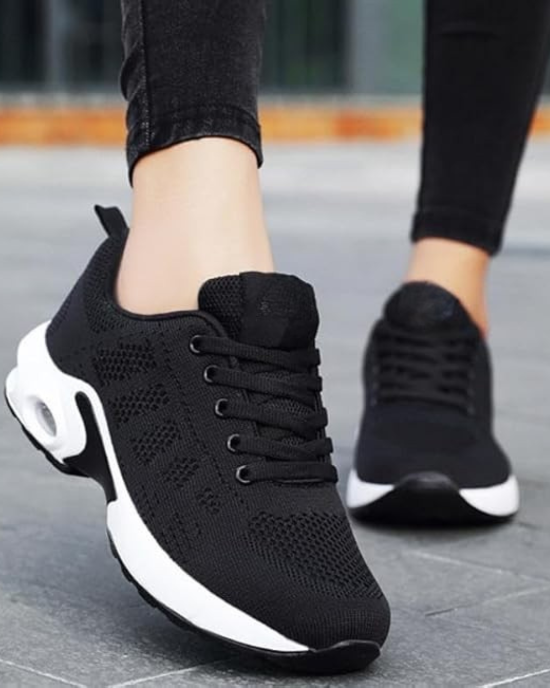 Zapatillas Deportivas con Malla de Aire para Mujer