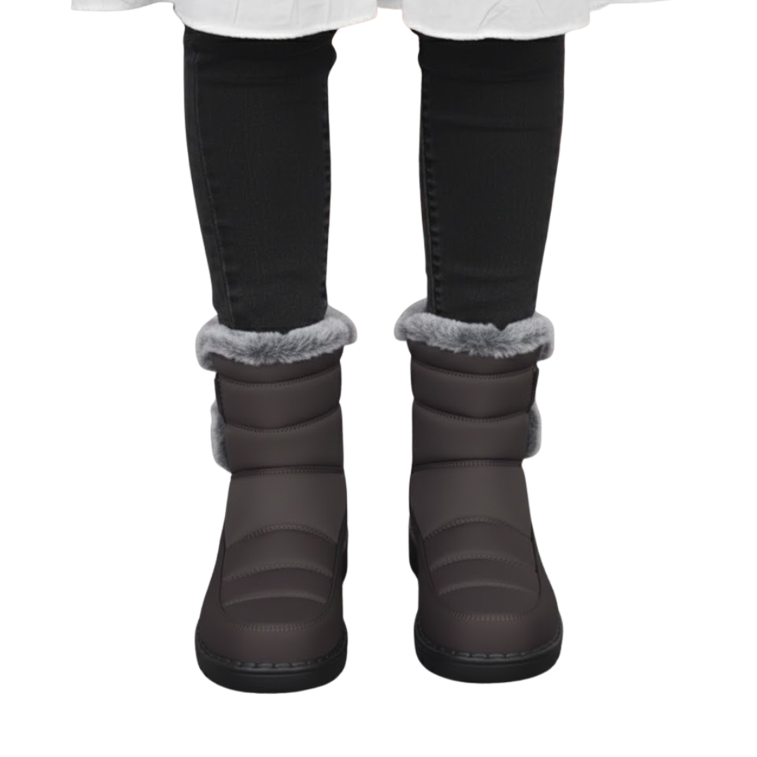 Botas de Nieve Impermeables con Forro Térmico para Mujer